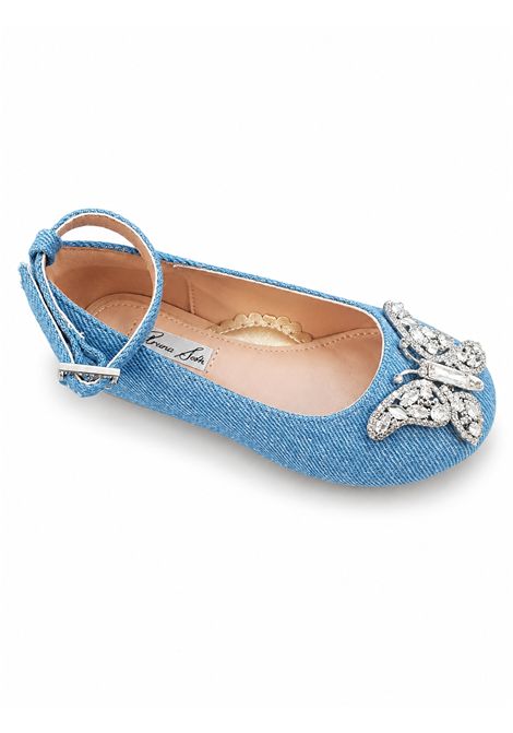 Ballerine con cinturino ARUNA SETH KIDS | AS76BLUE DENIM